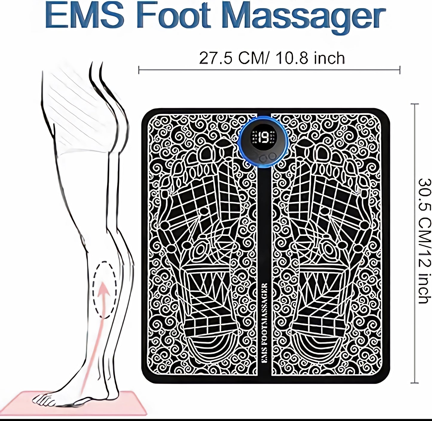 EMS Foot Massager Mat