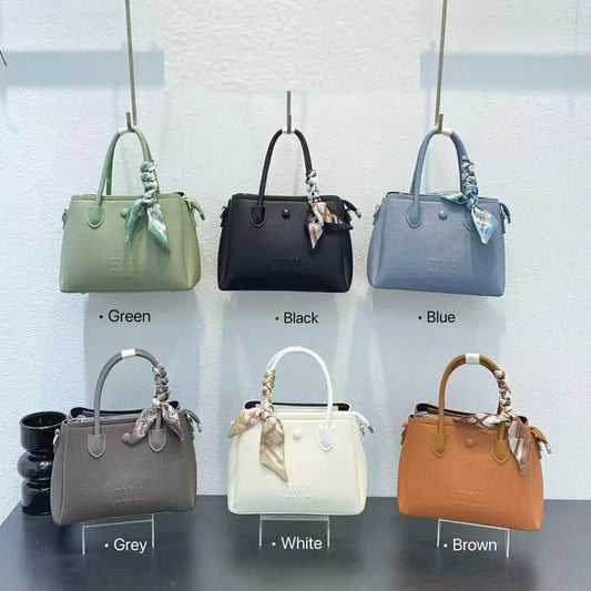 Soft Shell Scarf Handle Bag